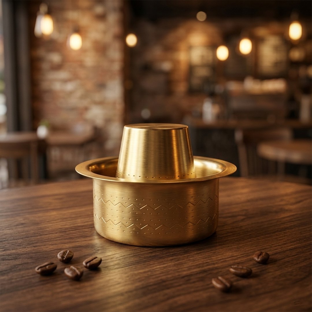 Brass Coffee Davara Tumbler