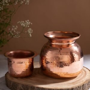 Copper Hammered Lota