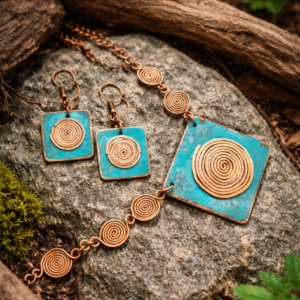 The Heritage Teal Spiral